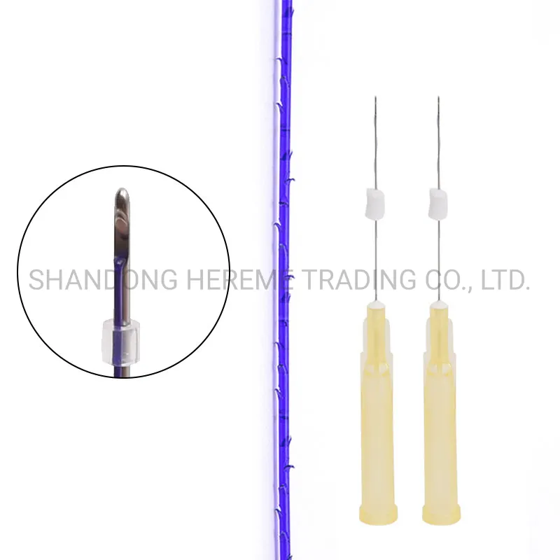 Heremefill Buy Sterile Pdo Face Lifting Thread with Cogs and Barbs