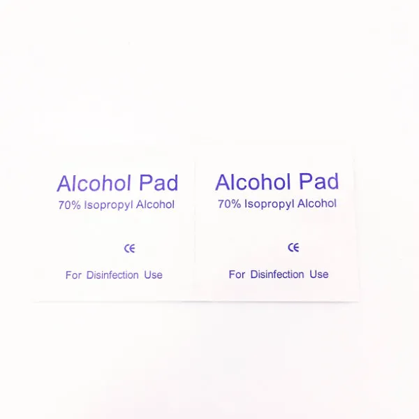 High Quality Cheap Price Medical Grade 70% Isopropyl Alcohol Pad 30X65mm