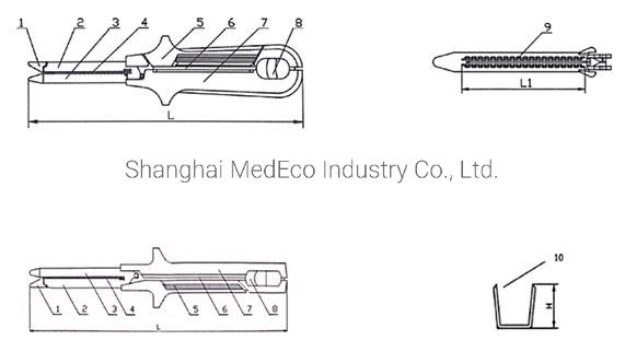 High Quality with Reload Cartridges Disposable Gia Surgical Linear Cutter Stapler