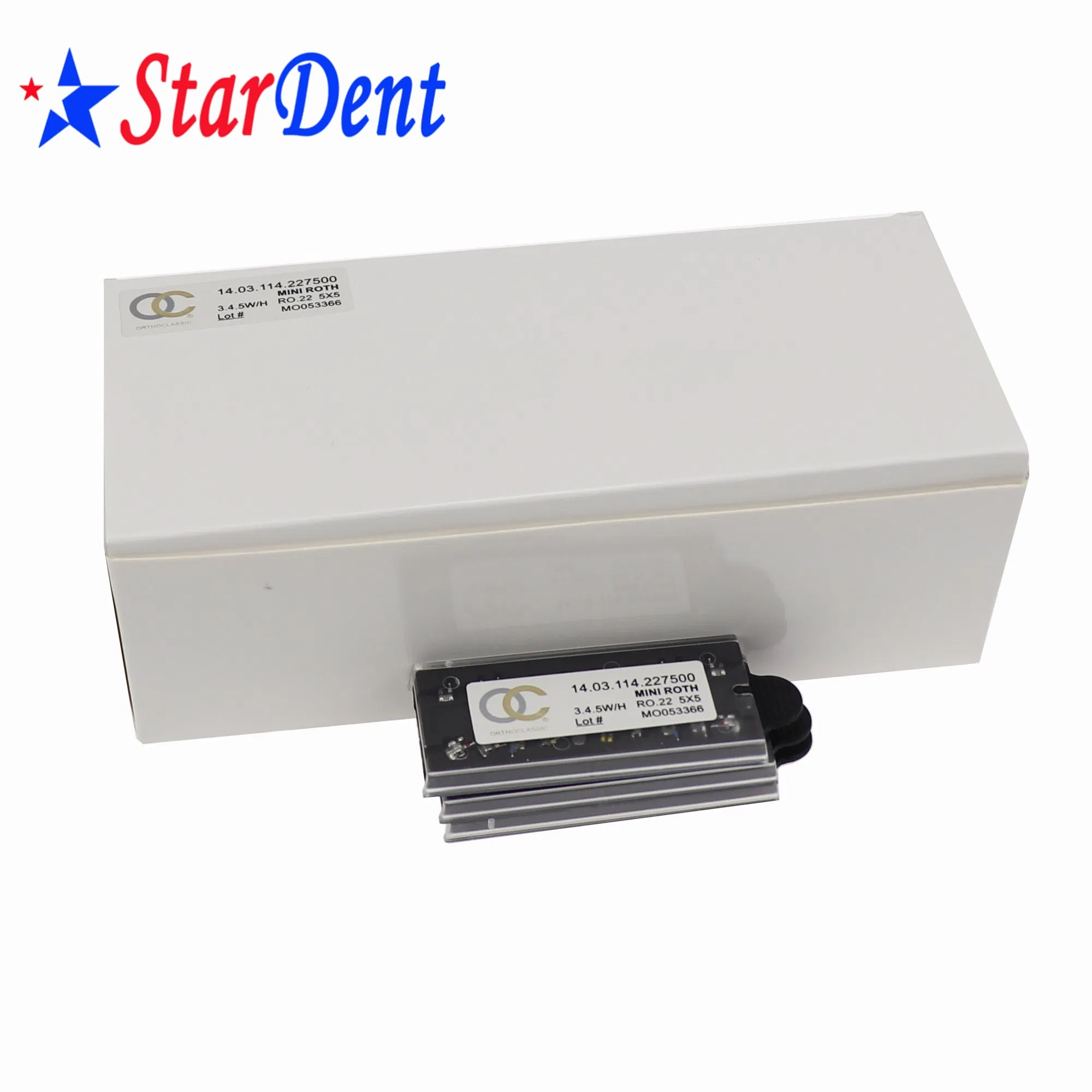 Hot Sale Dental Orthodontic Metal Brackets Mesh Momoblock Standard Mini Roth Mbt Edgewise