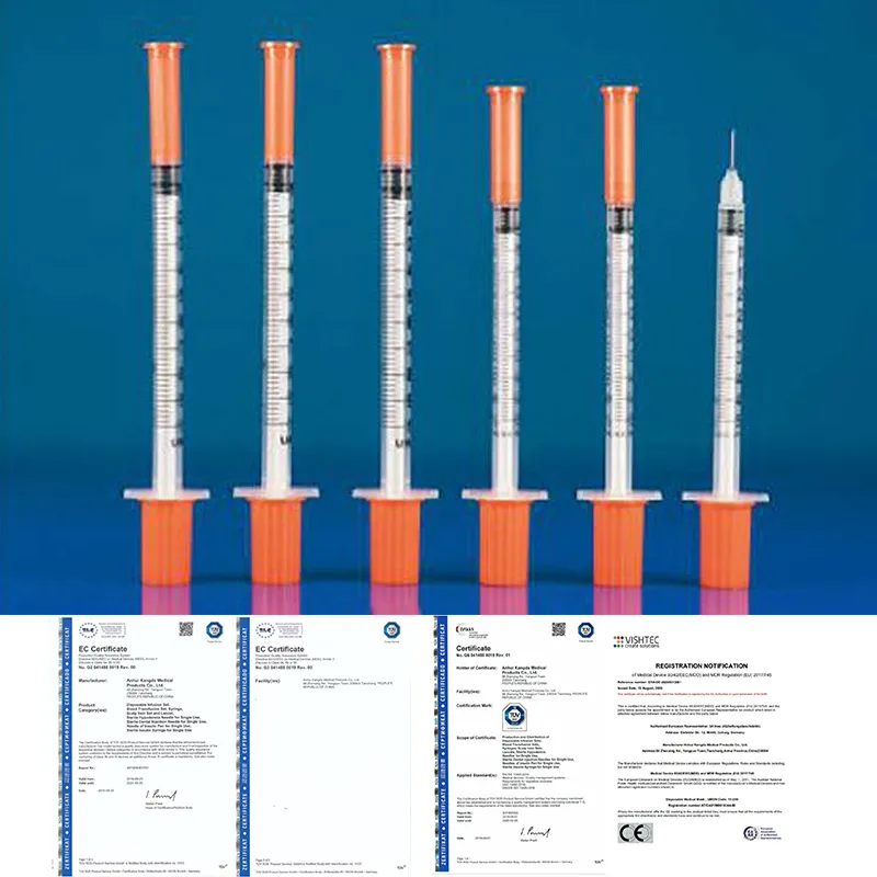 Hot Sale Popular Jiangsu Disposable Medical Supplies 2.5ml Injection Syringe