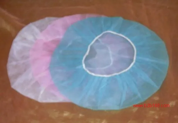 Hot Sale Stock for Disposable Nonwoven Round Cap