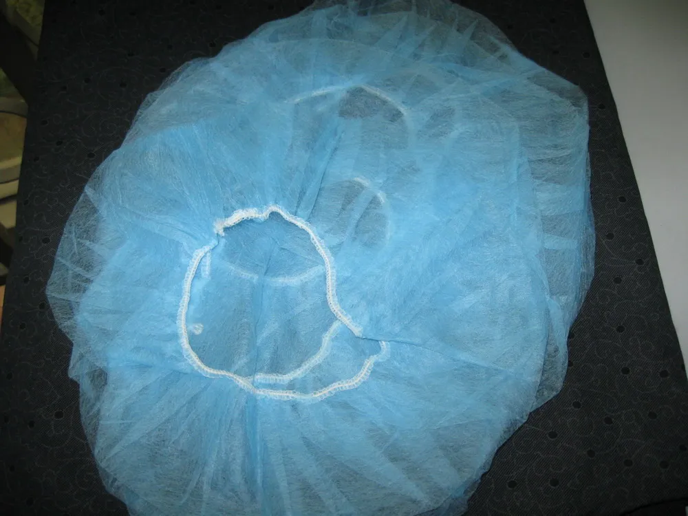 Hot Sale Stock for Disposable Nonwoven Round Cap