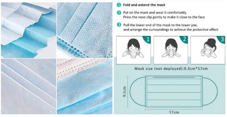 Household Haze Proof Adult High Quality Disposable Mask Non Woven