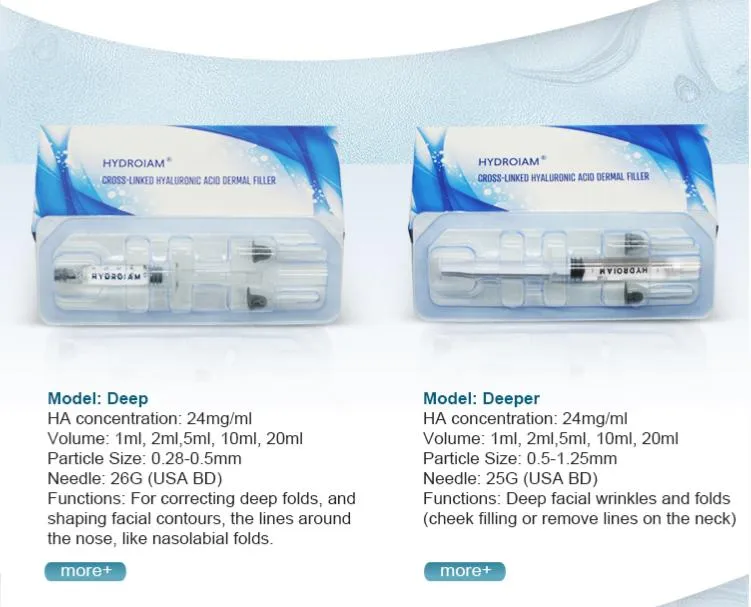 Hyaluronic Acid Dermal Fillers for Chin Area Sagging Jowls Injection Sodium Hyaluronate Gel