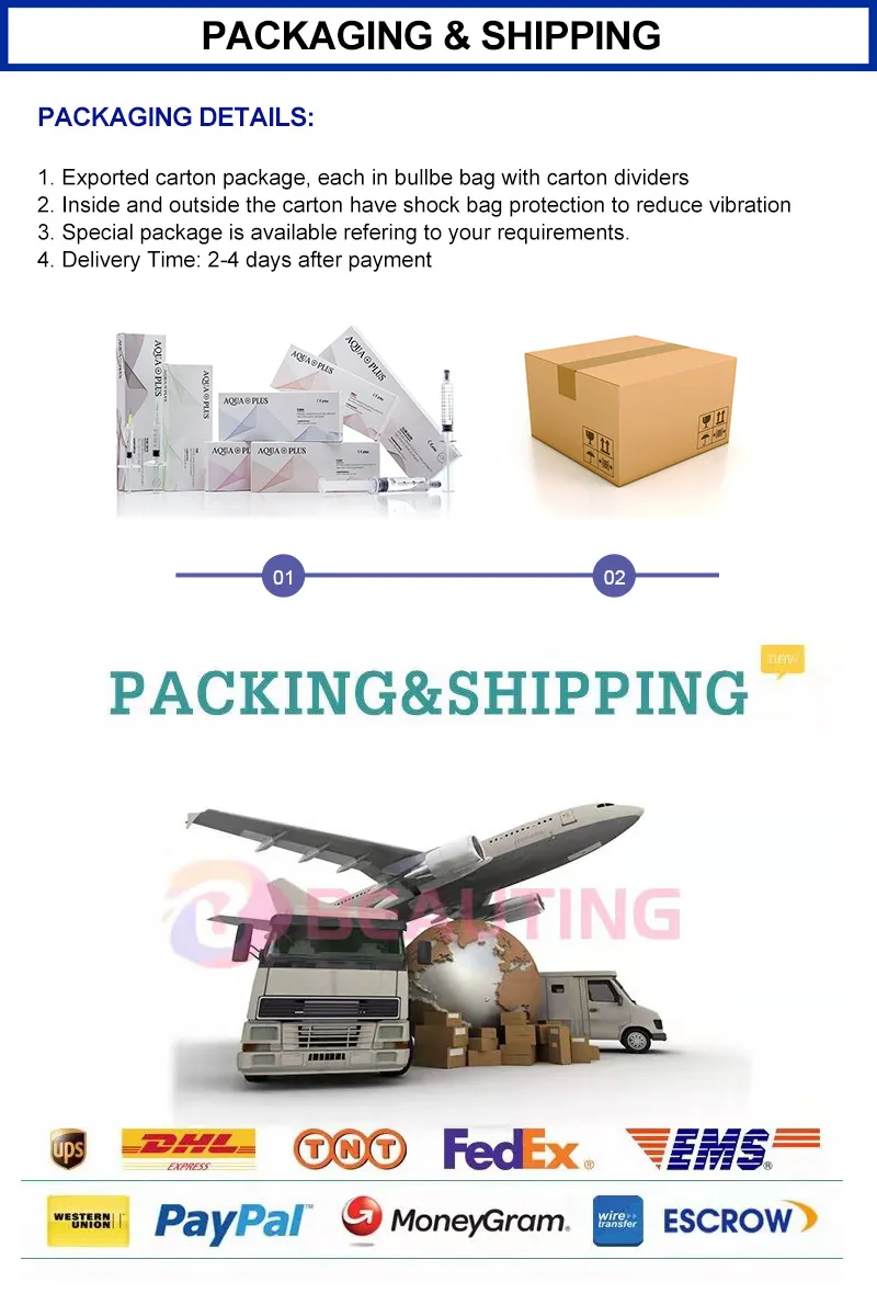 Hydrogel Butt Injections for Sale/Brest Enlargement 10ml/Filler