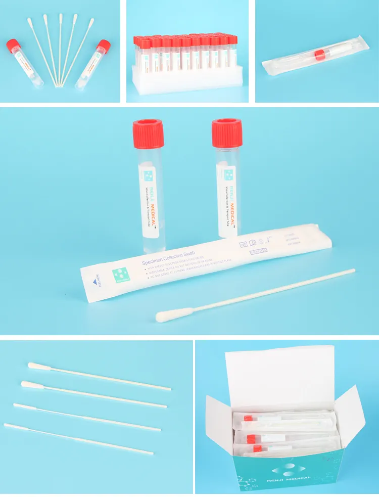 Inactive and Active Vtm Sampling Tube with CE Certification for Preserve Rna Samples Viral Transport Medium Kit
