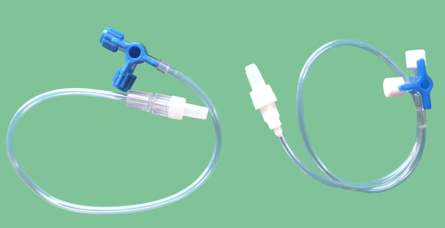 IV Extension Tube with Three Way Stopcock