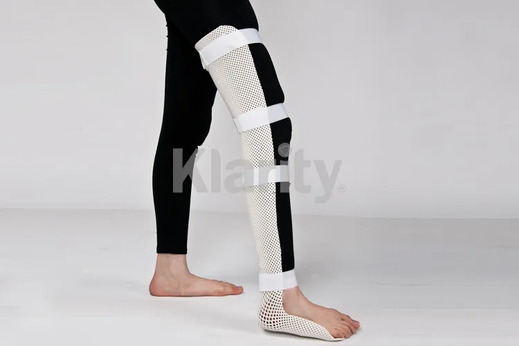 Knee and Ankle Immobilization Splint Thermoplastic Splint