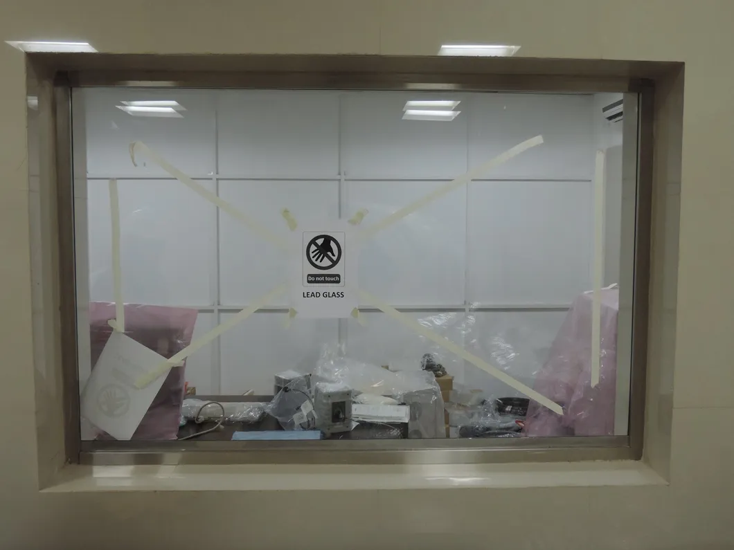 Lead Shielding Glass Pannels for X-ray Rooms