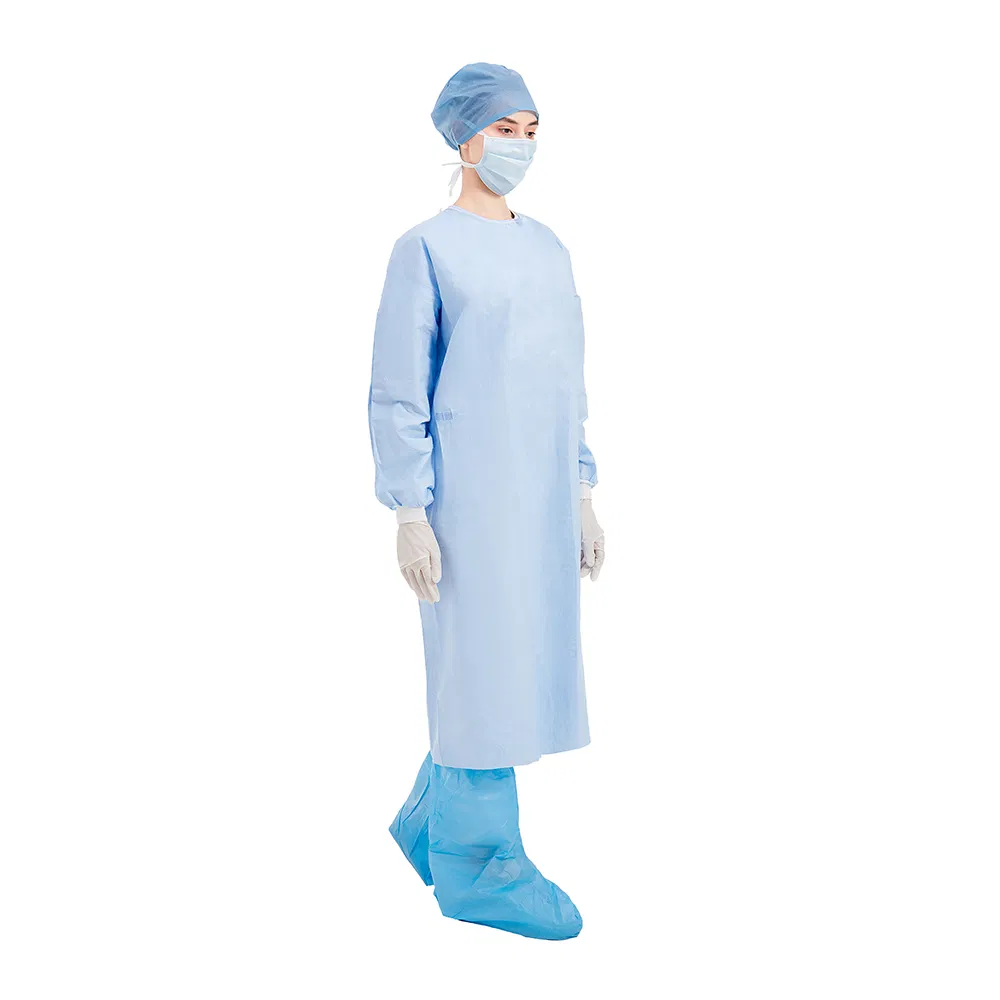 Level 2 Manufacturer SMS/SMMS Hospita Medica Isolation Disposable Protective Clothing