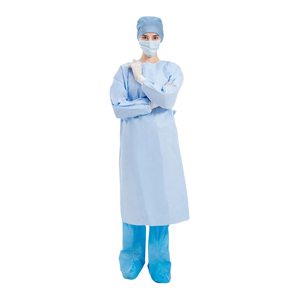 Level 2 Manufacturer SMS/SMMS Hospita Medica Isolation Disposable Protective Clothing