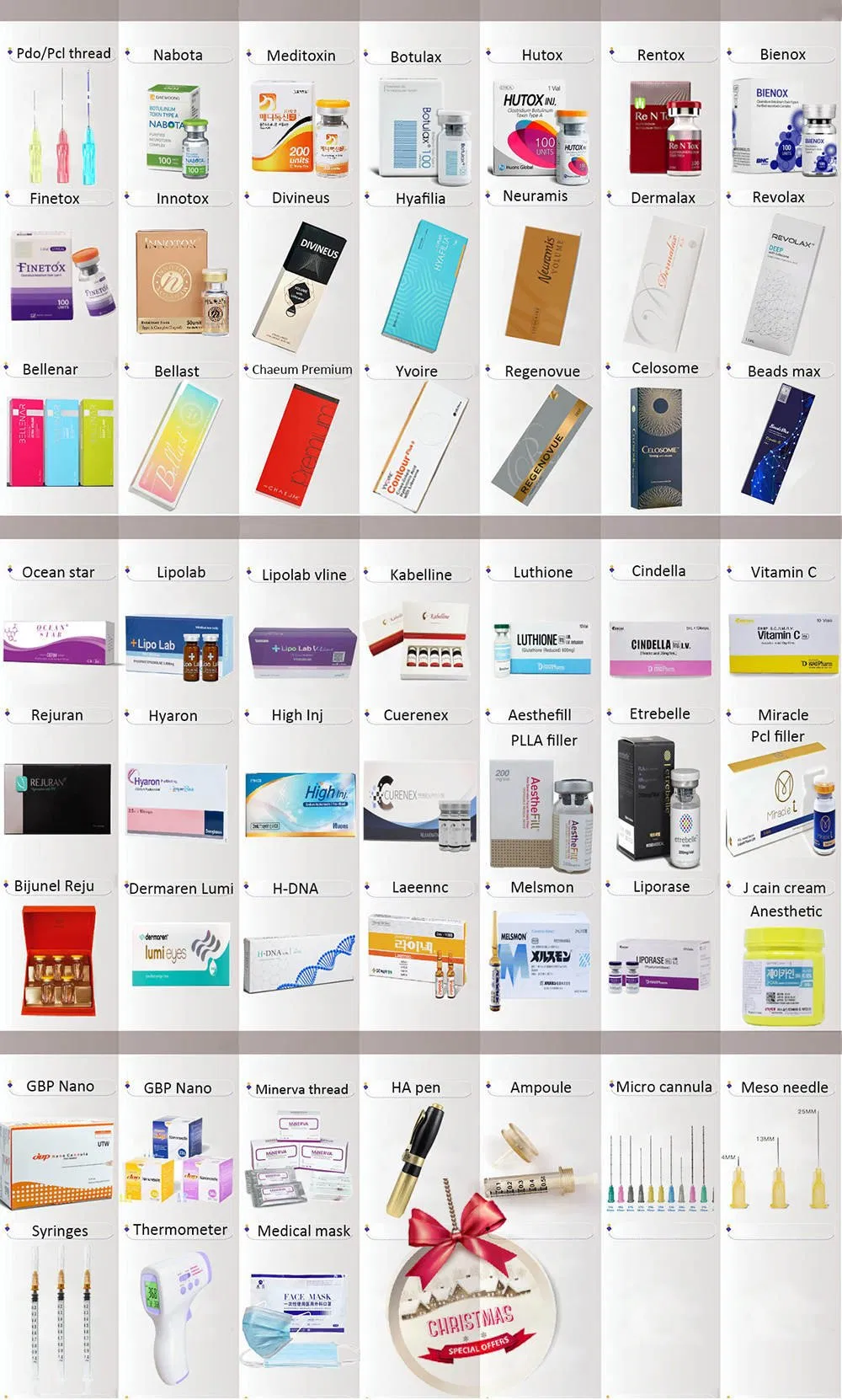 Liporase Filler Hyaluronidase Cosmetic Injection for Dissolves Hyaluronic Acid Lipolab Kabelline