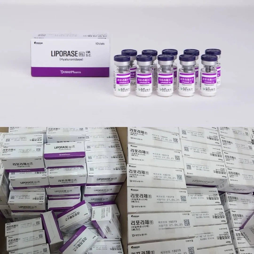 Liporase Filler Hyaluronidase Cosmetic Injection for Dissolves Hyaluronic Acid Lipolab Kabelline