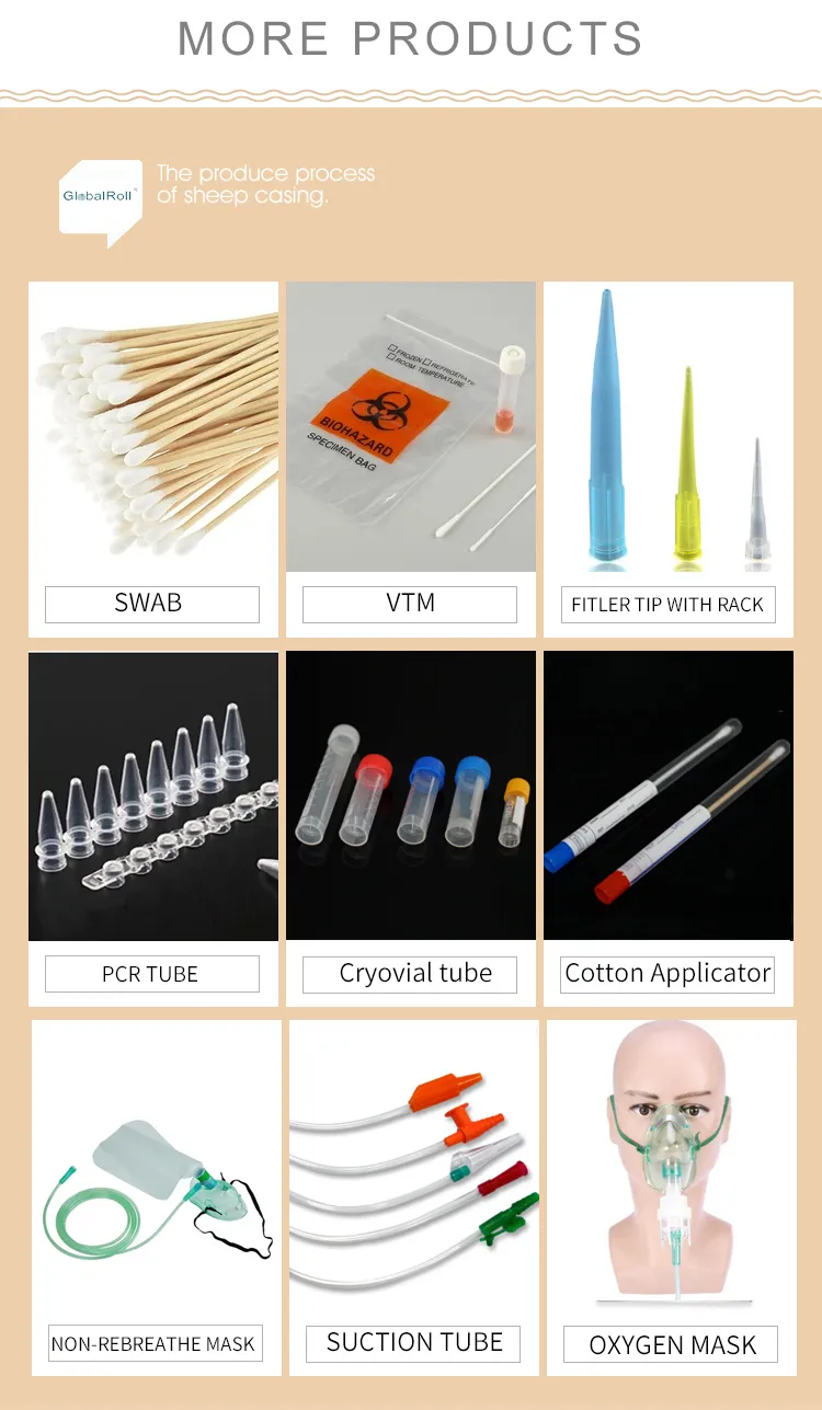 Lipstick Tint Long Medical Sterile Cotton Swabs