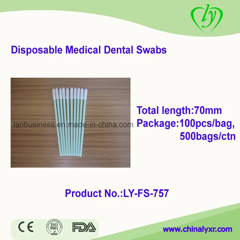 Ly-PS-766 Disposable Medical Dental Swabs/Polyester Swabs