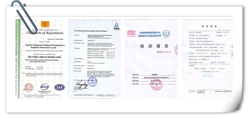 Mammography Radiation Shielding Protection Glass