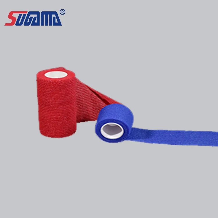 Medical Cotton Adhesive Elastic Bandage Wrap Heavy Eab