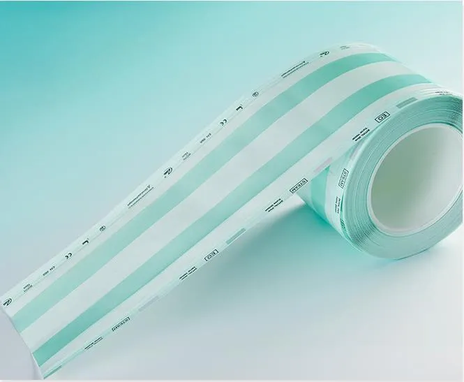 Medical Disposable Dental Sterilization Heat-Sealing Flat Pouch Rolls /Gusseted Reels