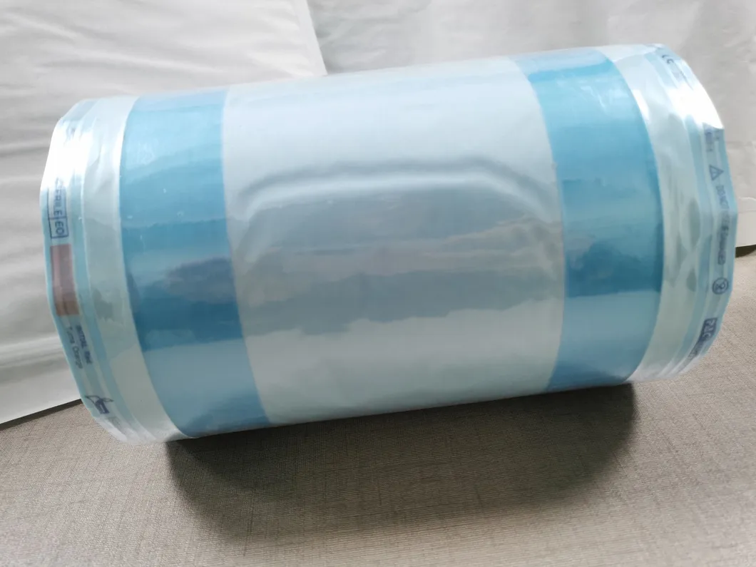 Medical Disposable Dental Sterilization Heat-Sealing Flat Pouch Rolls /Gusseted Reels