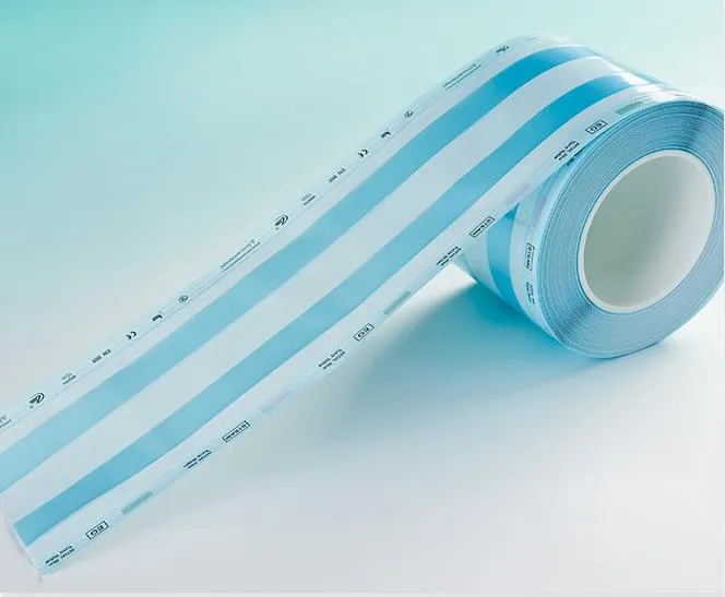 Medical Disposable Dental Sterilization Heat-Sealing Flat Pouch Rolls /Gusseted Reels