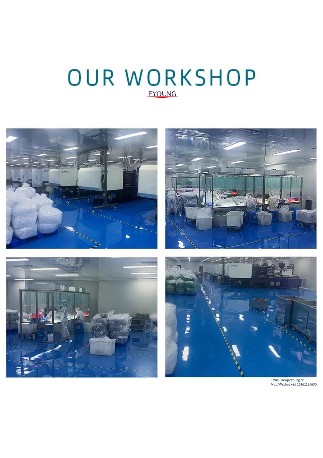 Medical Disposable Syringe with Needle for Human 1cc 5cc