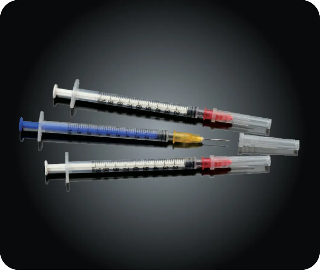 Medical Disposable Tuberculin with Needle Syringe