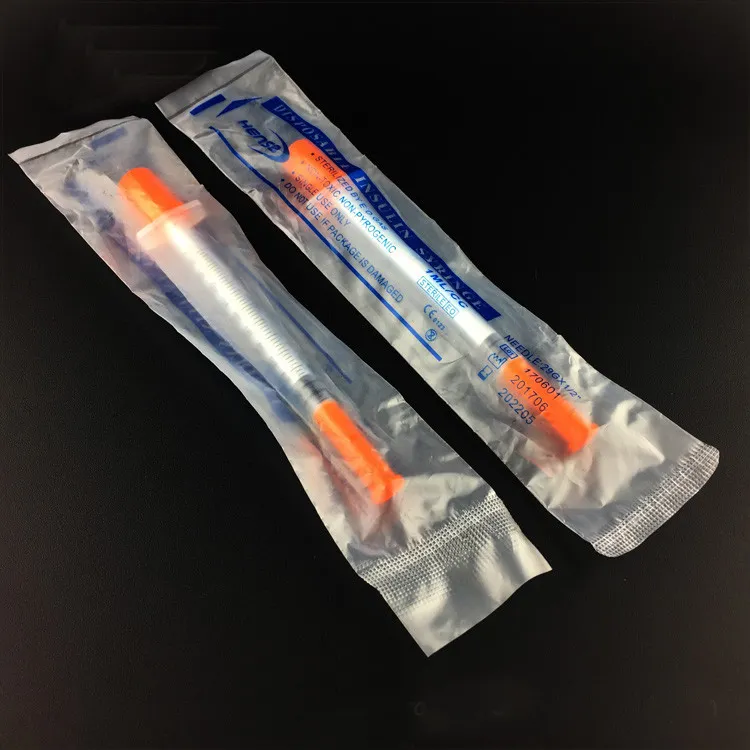 Medical Disposable Tuberculin with Needle Syringe