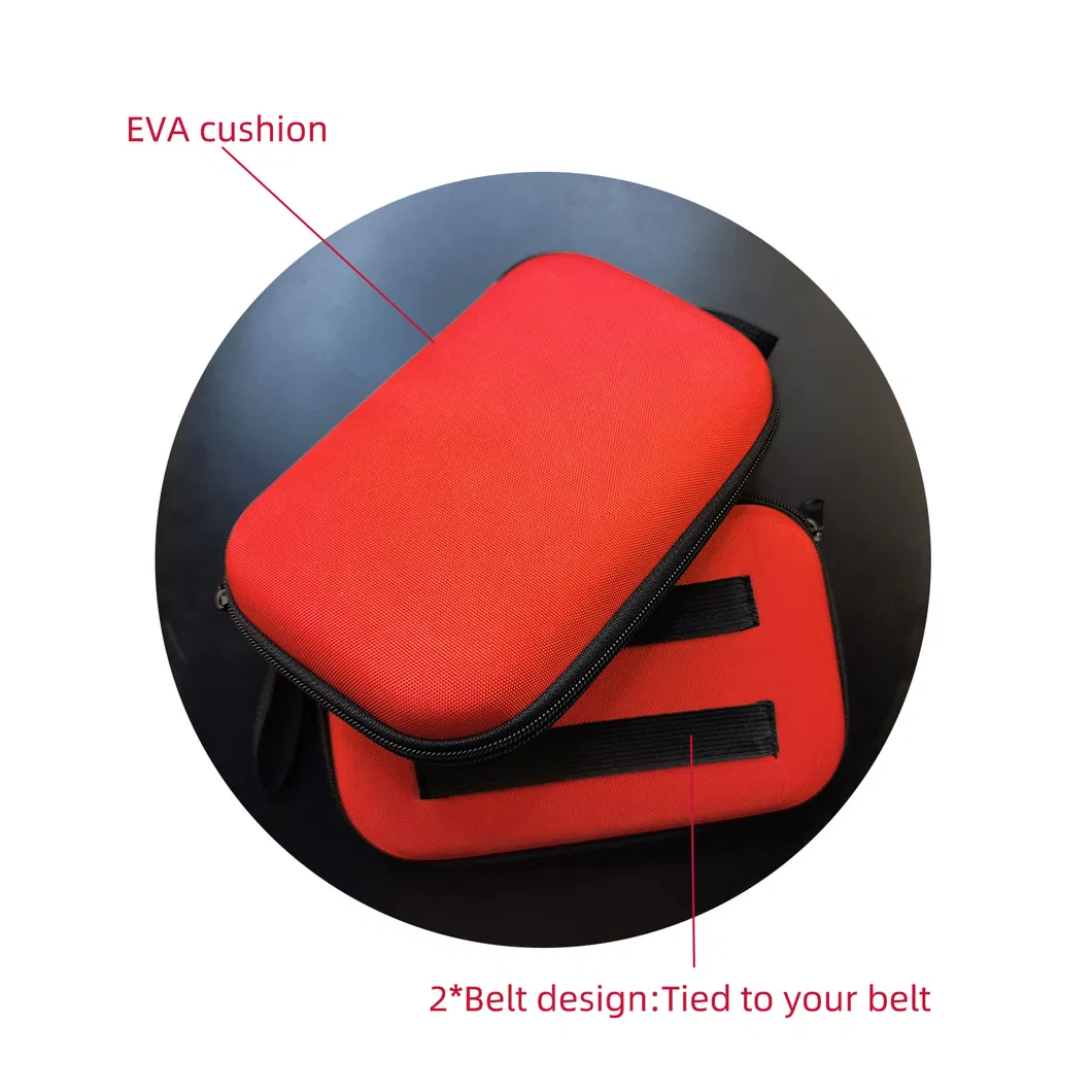Medical Equipment Mini First Aid Kit for Car EVA First Aid Kit Box Travel (Certification Approved)