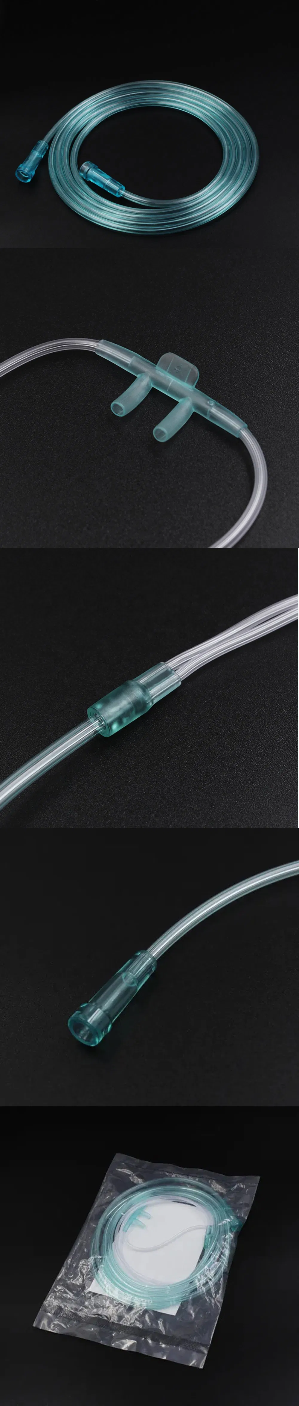Medical High Flow Oxygen Nasal Cannula Hfnc with CE, ISO Nasal Oxygen Tube
