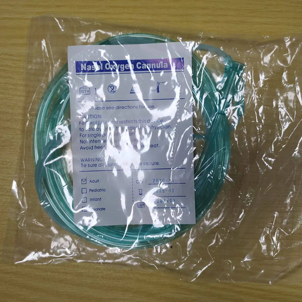 Medical High Flow Oxygen Nasal Cannula Hfnc with CE, ISO Nasal Oxygen Tube