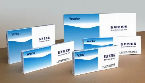 Medical Silicone-Get Sheet for Scar Hyperplasia and Skin Transplantation Surgery