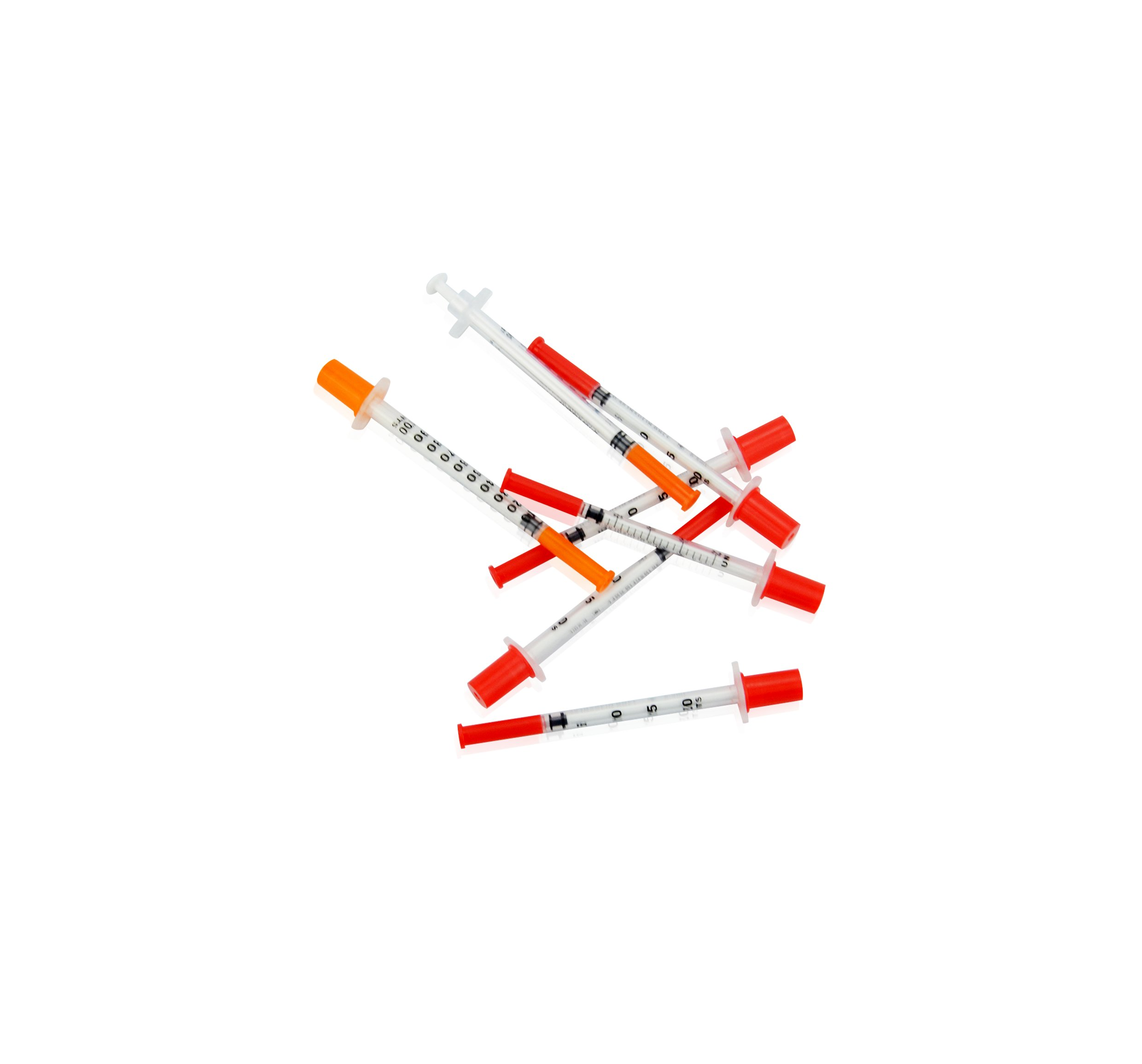 Medical Supply Disposable Sterile Insulin Syringe with Fixed Needle