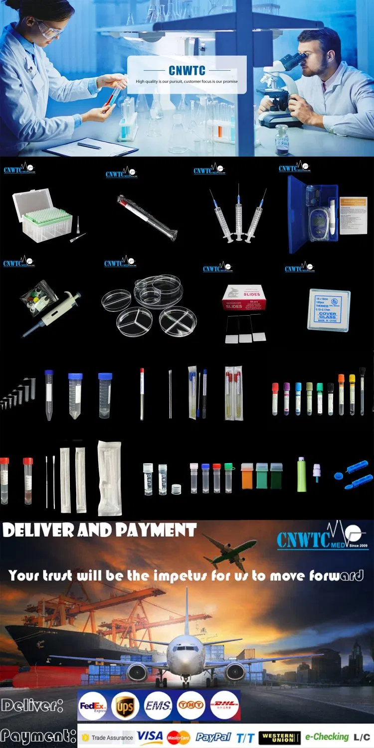 Medical Supply Sterile Blood Collection Tube Gel Tube with K2/K3 Additive CE ISO