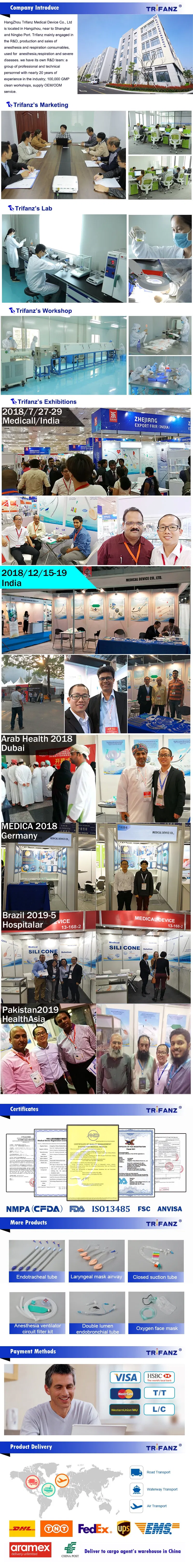 Medical Surgical Sterile Disposable Hmef Filter FDA ISO Approval Hme and Filter