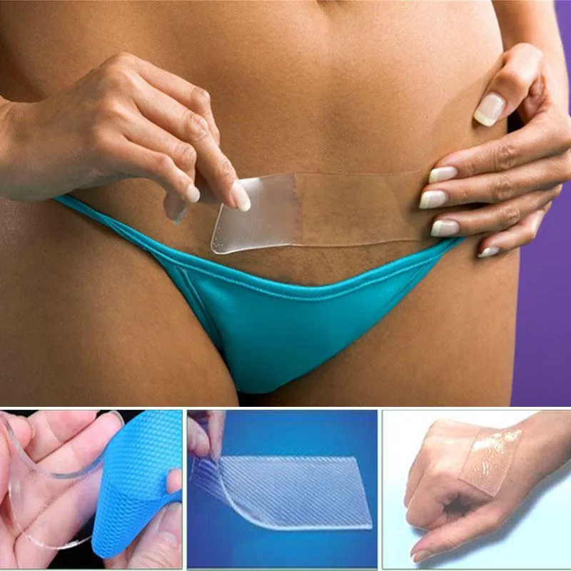 Medical Transparent Reusable Silicone Scar Sheet