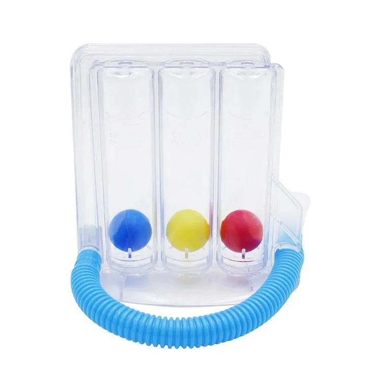 Medical Use Three Balls Spirometer for Breathing Exercises