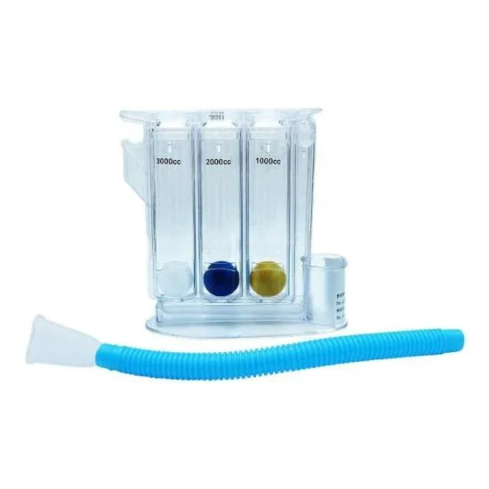 Medical Use Three Balls Spirometer for Breathing Exercises