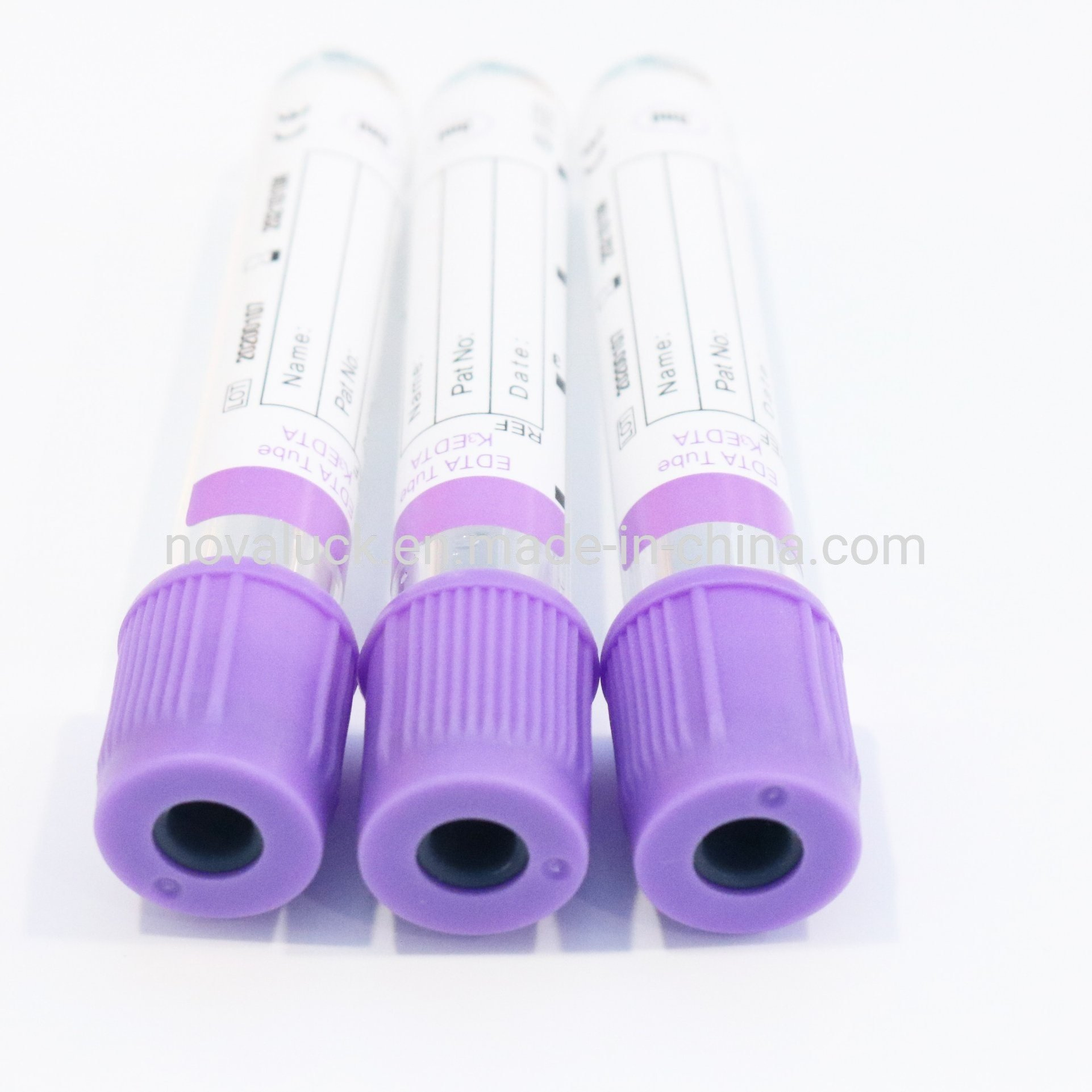 Medical Vacuum Blood Collection Tube Glass or Pet Plain/EDTA K2 /K3 Activator Tube Factory Sale Hospital Use