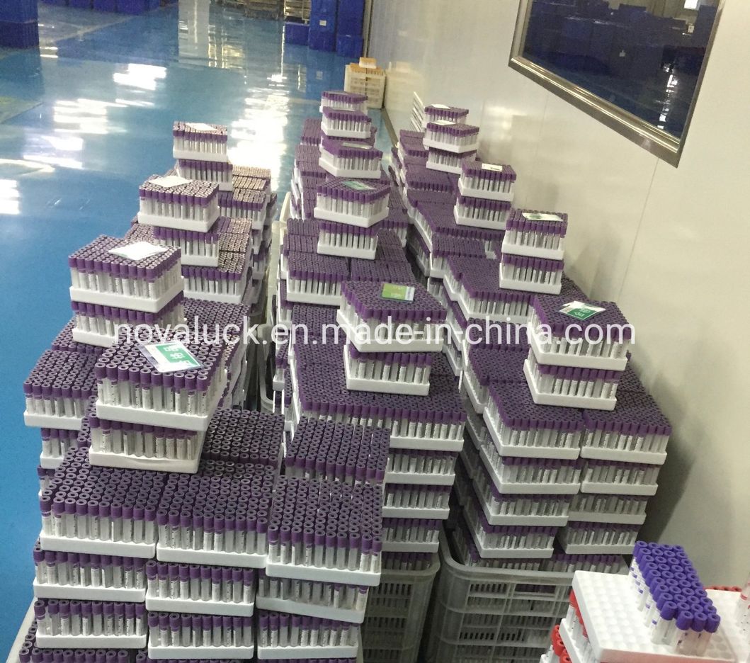Medical Vacuum Blood Collection Tube Glass or Pet Plain/EDTA K2/K3 Activator Tube Factory Sale Hospital Use