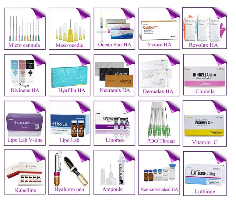 Micro Cannula Blunt Tip Needles for Beauty Injection