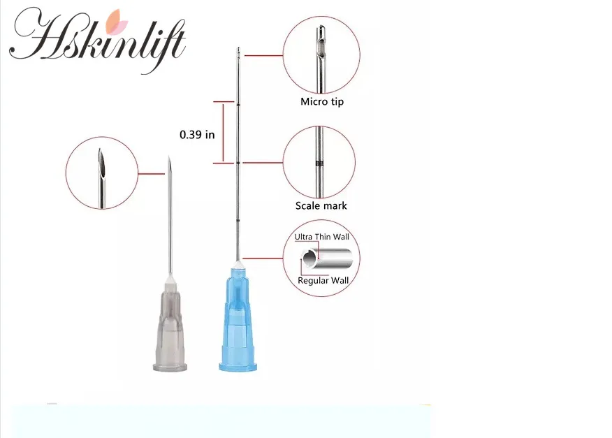 Micro Cannula Blunt Tip Needles for Beauty Injection