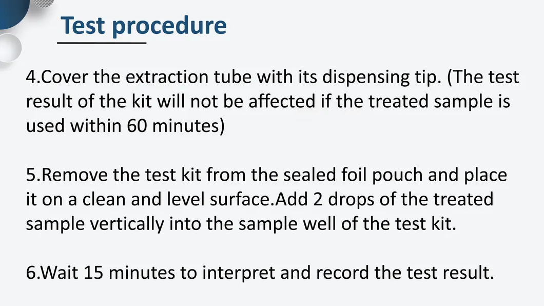 New AG Antigen Rapid Test