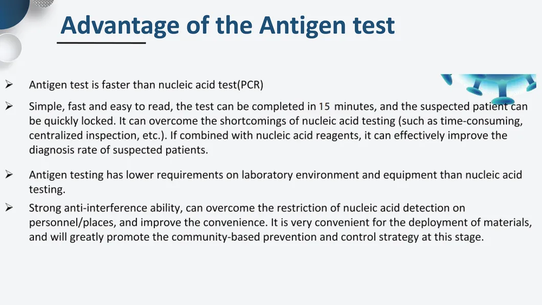 New AG Antigen Rapid Test