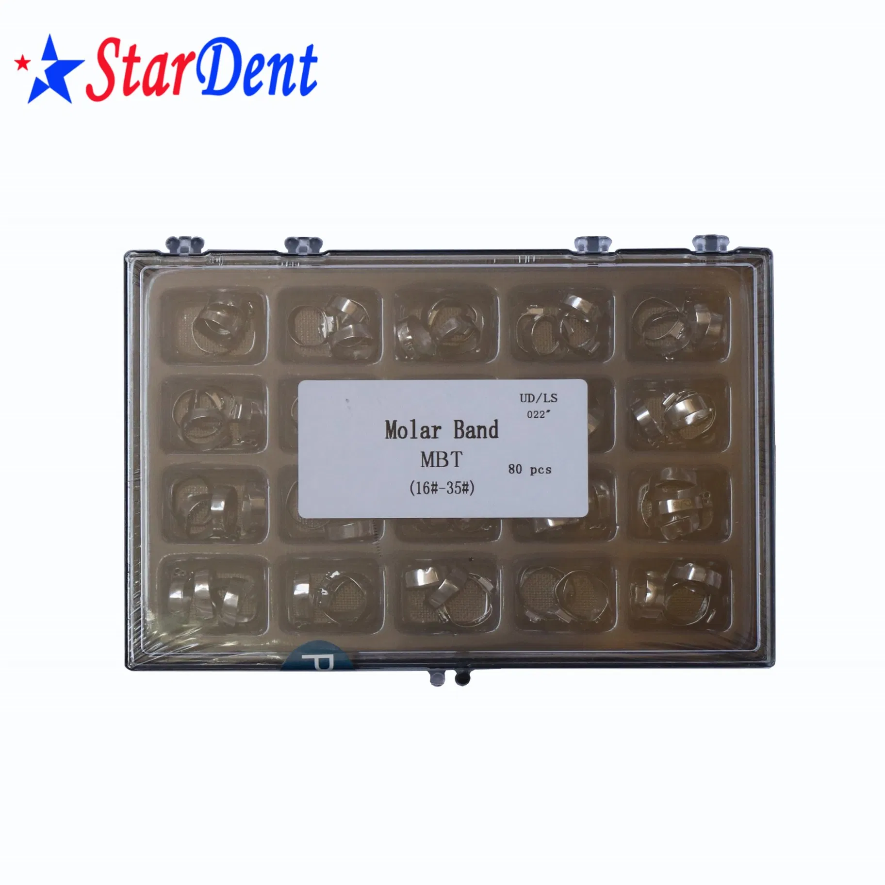 New Dental Orthodontic Band with Tube Set/ Roth or Mbt Band with Tube (size from 29#---41+)