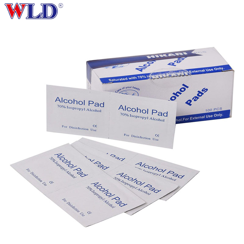 Non-Woven and 70% Isopropyl Alcohol Sterile Alcohol Prep Pads