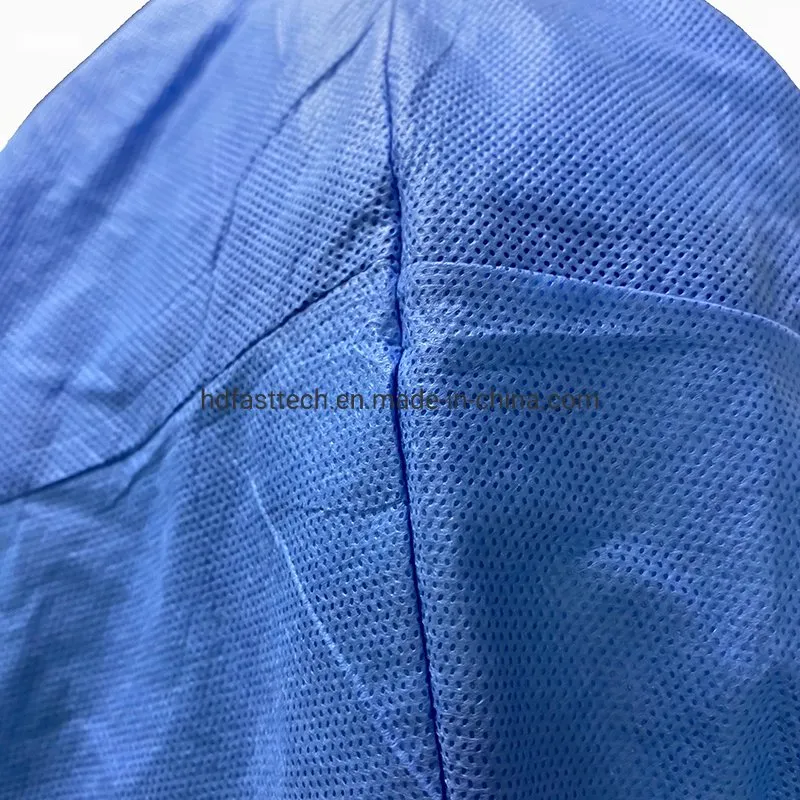 Non Woven Knit Cuff Wholesale SMS Surgical Gown Disposable with En13795