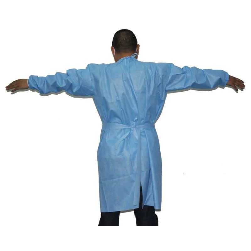 Non-Woven Protective Blue Doctors Scrub Suits Disposable