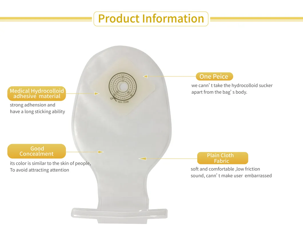One Piece Comfortable-Using Illeostomy Bag for Children