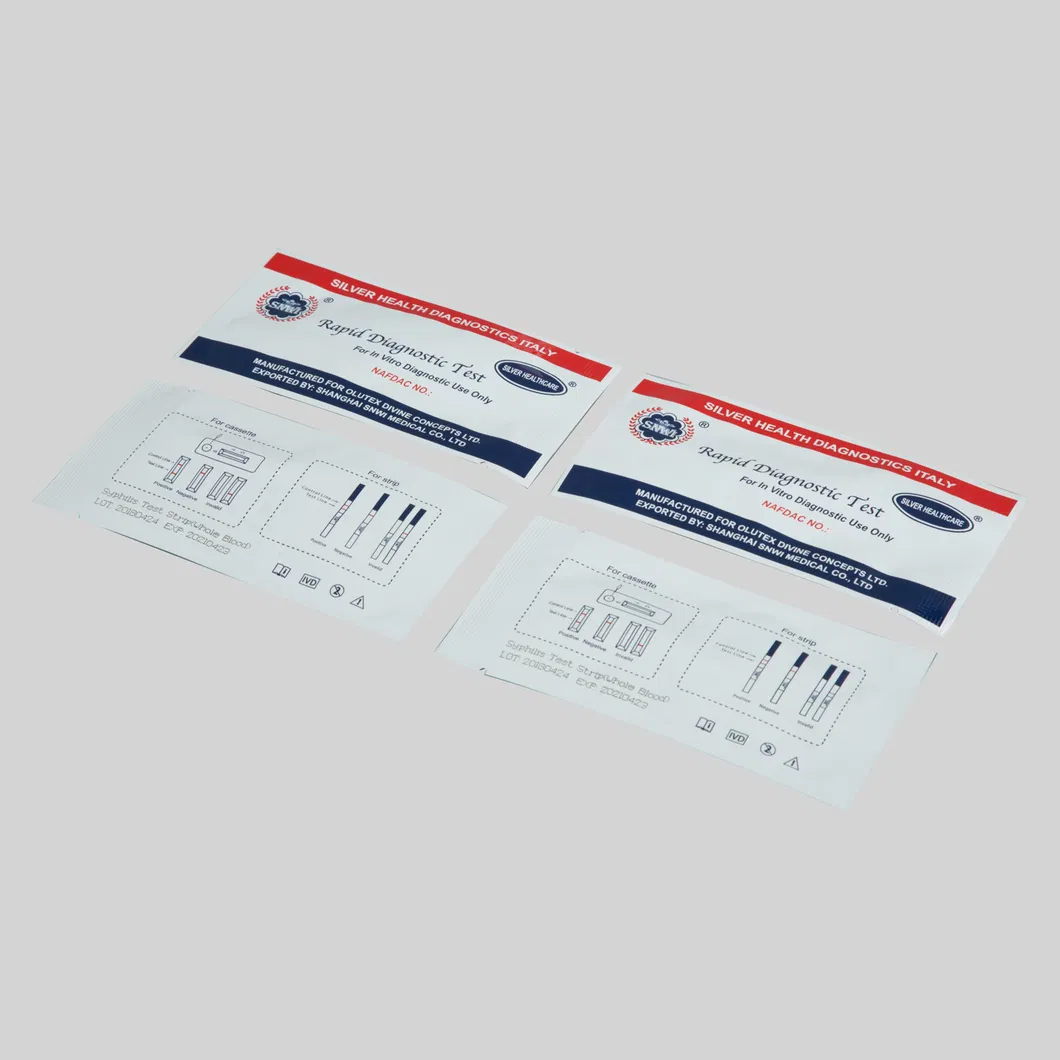 One Step Rapid Kits Fecal Occult Blood Cassette Fob Test Used in Hospital